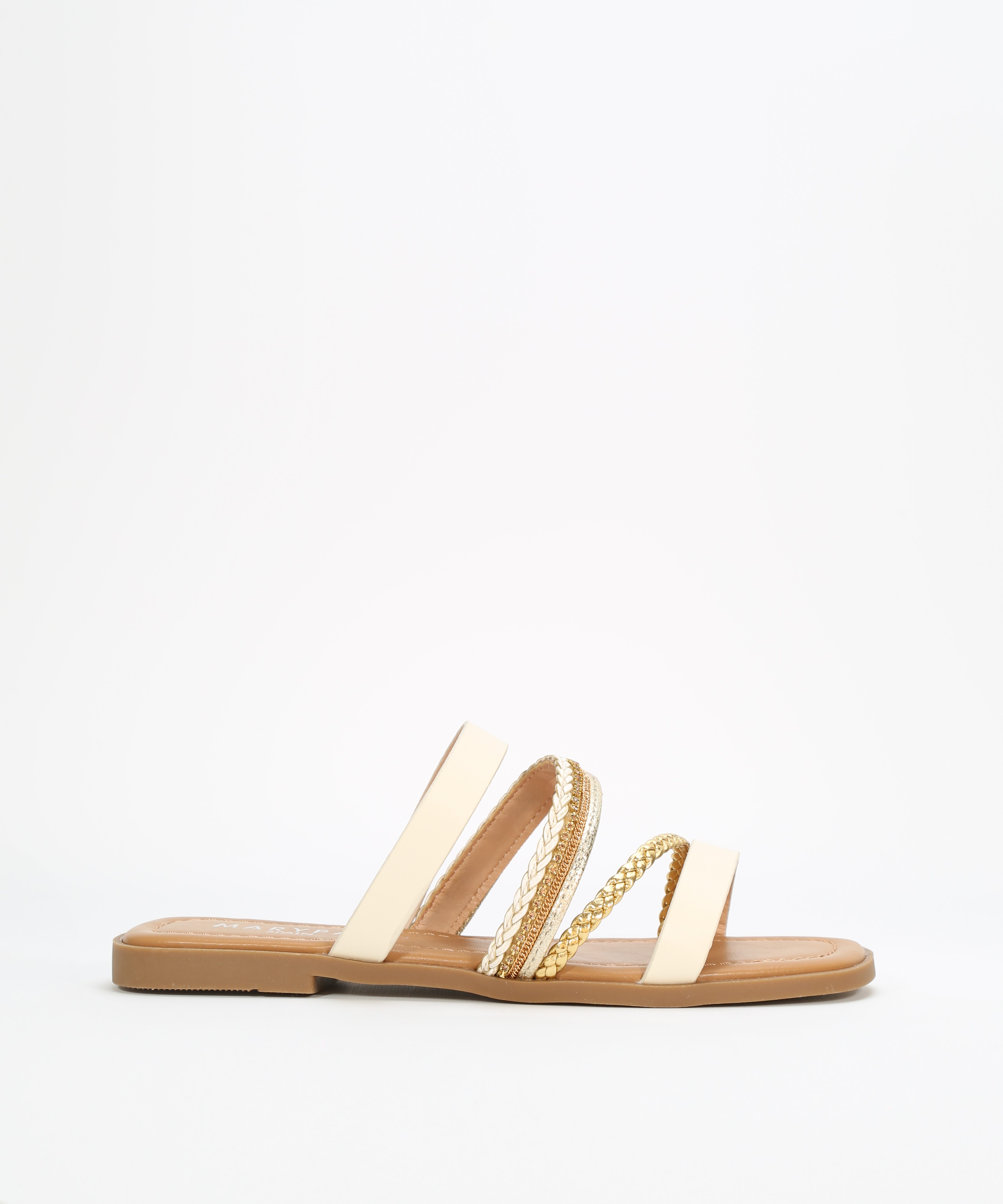Sandalias planas tiras trenzadas image number null